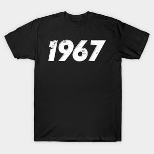 1967- Vintage Grunge Effect T-Shirt